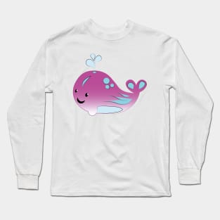 The Little Whale Long Sleeve T-Shirt